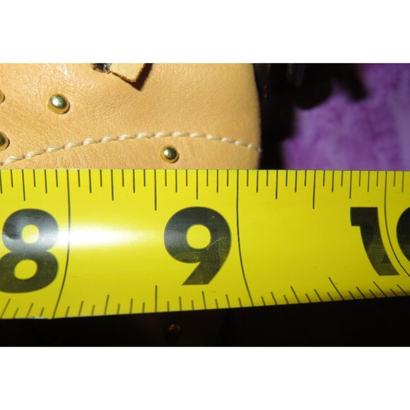 Coach 2005 Soho Studs & Swarovski Crystal Distressed Vachetta Leather Demi Bag - Picture 13 of 13